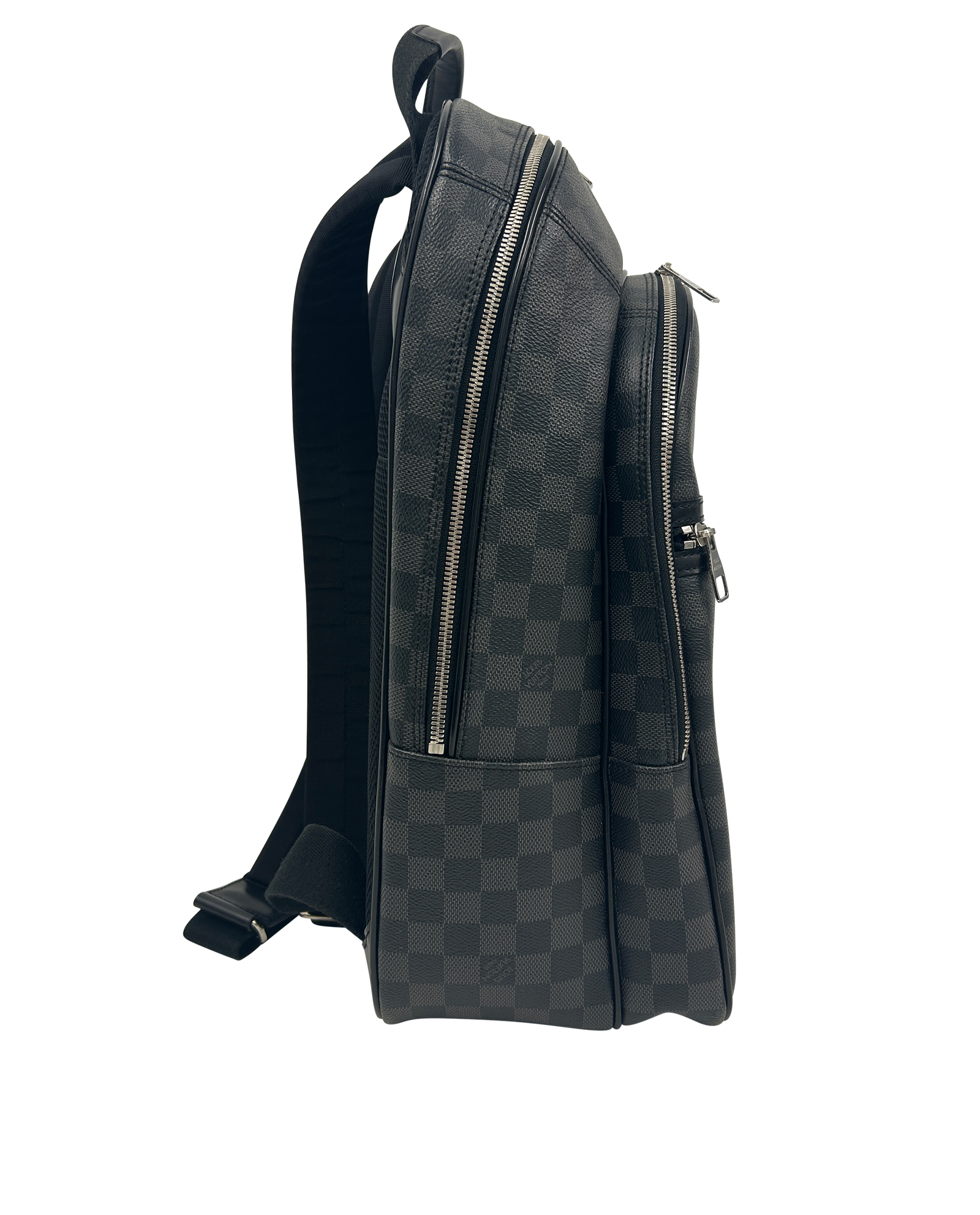 Mochila Michael, 740&euro;, Bolso, Gris, Canvas - General, Vista lateral